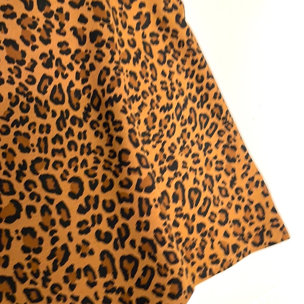 THE LIMITED LEOPARD FLARED SKIRT - Picture 3 of 6
